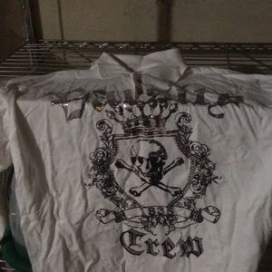 Decided Varsity Creed polo T-shirt.